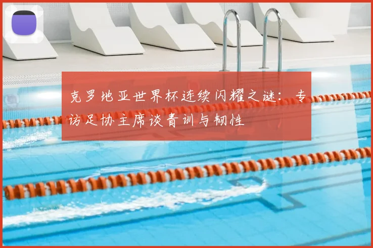 克罗地亚世界杯连续闪耀之谜：专访足协主席谈青训与韧性