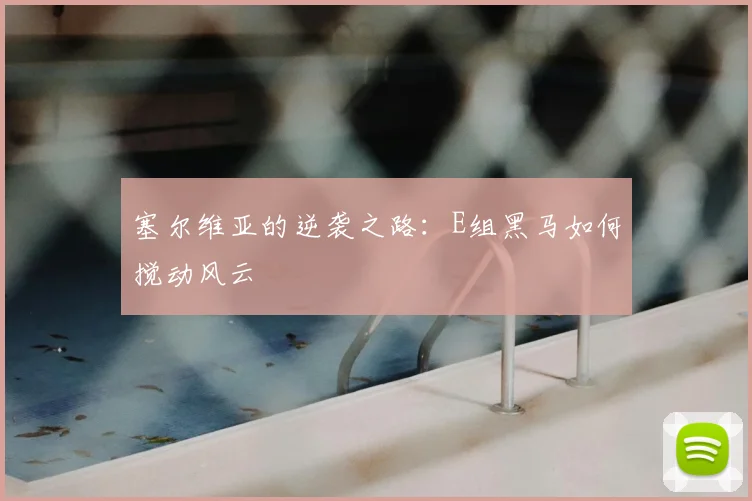 塞尔维亚的逆袭之路：E组黑马如何搅动风云